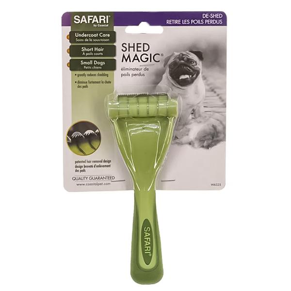 Safari Short Shed Magic инструмент для короткой линяющей шерсти собак и кошек маленький (6325)